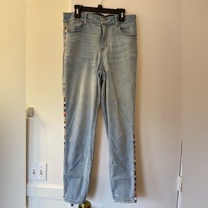 Knox Rose embroidered jeans